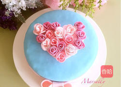 翻糖蛋糕～心愿的做法图解10