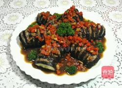 富贵开花茄子的做法图解10
