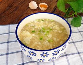 银丝豆腐蛋花羹[图]