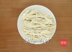 银丝豆腐蛋花羹的做法图解2