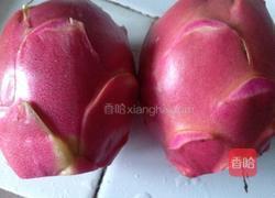 拌火龙果皮的做法图解1