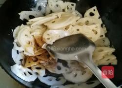 尖椒藕片的做法图解8