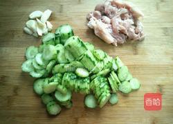 黄瓜肉片的做法图解2