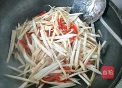 茭白肉丝的做法图解5