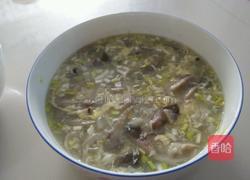 蘑菇蛋花汤的做法图解11