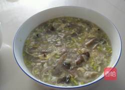 蘑菇蛋花汤的做法图解11