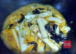 白菜木耳炒年糕的做法图解5