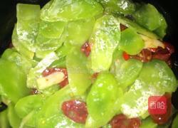 莴笋炒香肠的做法图解5