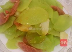 莴笋炒香肠的做法图解6