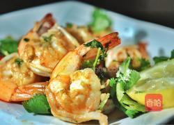 泰式柠香蒜蓉胡椒虾的做法图解8