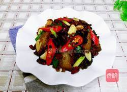 豆豉炒腊肉的做法图解7