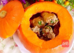 南瓜蒸排骨的做法图解5