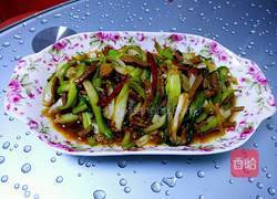 白菜肉丝。的做法图解6