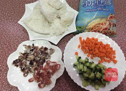 什锦焗饭的做法图解1