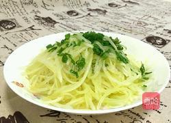 糖盐生拌莴笋丝的做法图解4