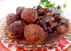 虎皮蛋烧肉的做法图解25