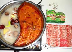 鸳鸯火锅汤底的做法图解6