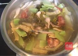 明炉泡菜鱼的做法图解9