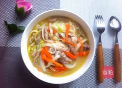 白菜肉丝面的做法图解8