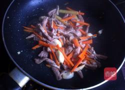 白菜肉丝面的做法图解5