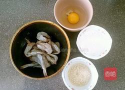 天妇罗（黄金蝴蝶虾）的做法图解5
