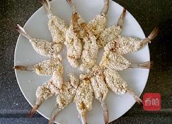 天妇罗（黄金蝴蝶虾）的做法图解6