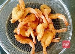 天妇罗（黄金蝴蝶虾）的做法图解8