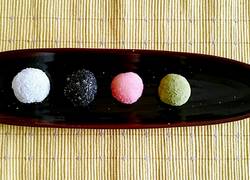 四色双馅糯米糍