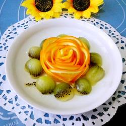 香橙玫瑰花的做法[图]