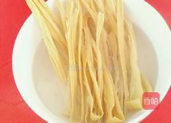 红烧腐竹、肉的做法图解1