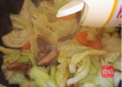 培根炒四色时蔬的做法图解9