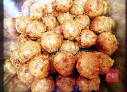 炸丸子的做法图解12