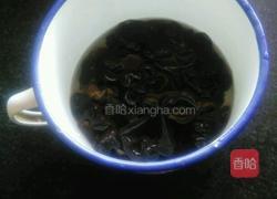木耳炒山药的做法图解2