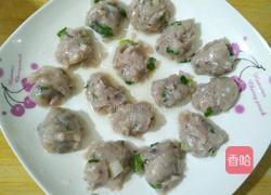 芥菜番薯鲮鱼丸汤的做法图解4