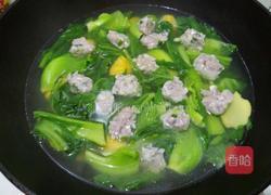 芥菜番薯鲮鱼丸汤的做法图解7