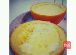 香橙蒸蛋的做法图解3