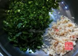 韭菜鸡蛋薄皮饼的做法图解3