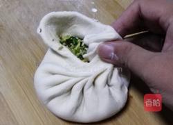 韭菜鸡蛋薄皮饼的做法图解8