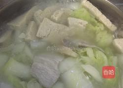 白菜豆腐汤的做法图解5