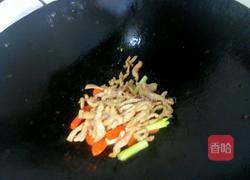 爆腰果肉丝的做法图解7