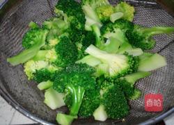 蚝蒜西兰花的做法图解4