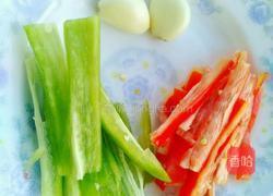 耗油双椒白玉菇的做法图解3