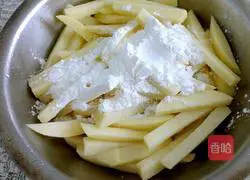 Illustration of how to make delicious French fries 3