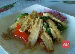 双椒腐竹的做法图解8