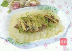 腊鸭腿蒸冬瓜的做法图解8