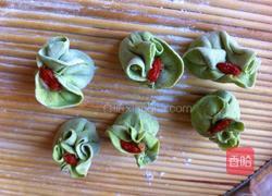 翡翠烧麦的做法图解4