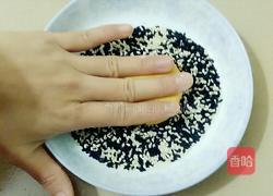 炸芝麻南瓜饼的做法图解9