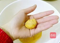 炸芝麻南瓜饼的做法图解7