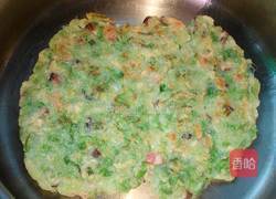 生菜煎饼的做法图解3