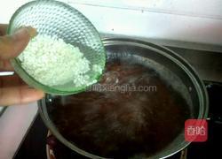 红米核桃粥的做法图解5